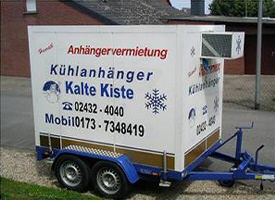 Kalte Kiste Kühlanhänger XXL